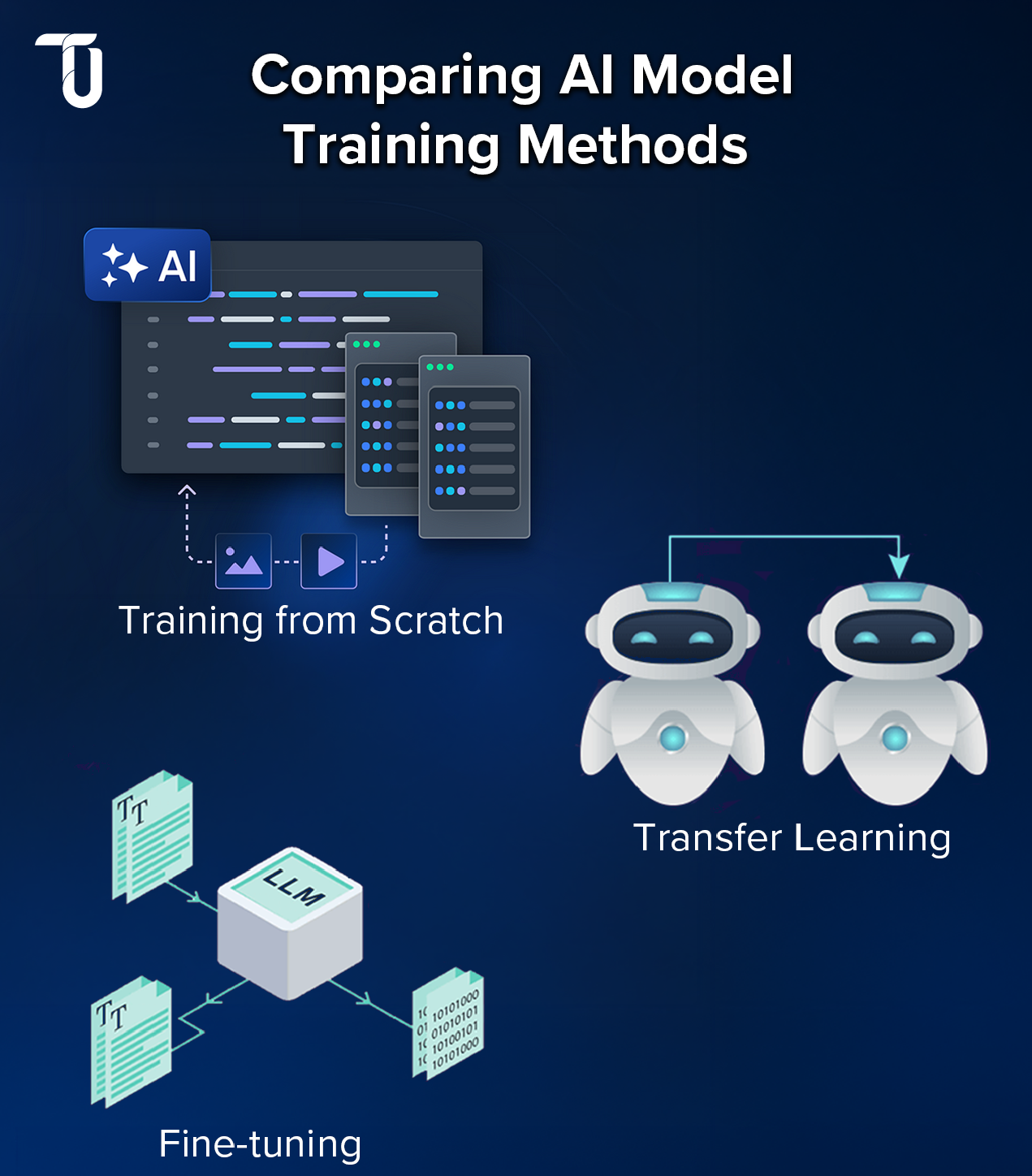 Comparing AI Model Training Methods